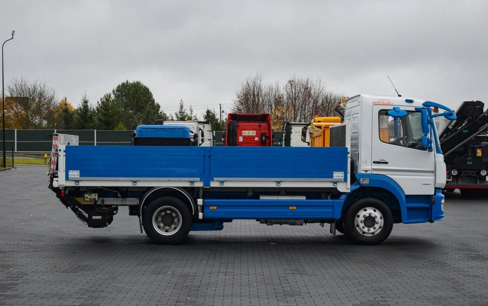 Mercedes-Benz ATEGO 1521 / EURO 6 / SKRZYNIA 5 M / WINDA ANTEO / PODUSZKI NA TYLNEJ OSI / KLIMA / TEMPOMAT / ALUFELGI / SERWISOWANY / SPROWADZONY - Platforminis/ Bortinis sunkvežimis: foto 4 Mercedes-Benz ATEGO 1521 / EURO 6 / SKRZYNIA 5 M / WINDA ANTEO / PODUSZKI NA TYLNEJ OSI / KLIMA / TEMPOMAT / ALUFELGI / SERWISOWANY / SPROWADZONY - Platforminis/ Bortinis sunkvežimis: foto 4