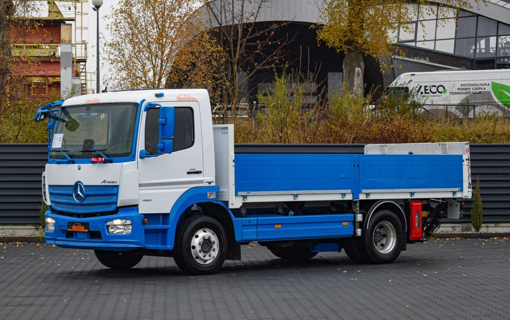 Mercedes-Benz ATEGO 1521 / EURO 6 / SKRZYNIA 5 M / WINDA ANTEO / PODUSZKI NA TYLNEJ OSI / KLIMA / TEMPOMAT / ALUFELGI / SERWISOWANY / SPROWADZONY - Platforminis/ Bortinis sunkvežimis: foto 1 Mercedes-Benz ATEGO 1521 / EURO 6 / SKRZYNIA 5 M / WINDA ANTEO / PODUSZKI NA TYLNEJ OSI / KLIMA / TEMPOMAT / ALUFELGI / SERWISOWANY / SPROWADZONY - Platforminis/ Bortinis sunkvežimis: foto 1