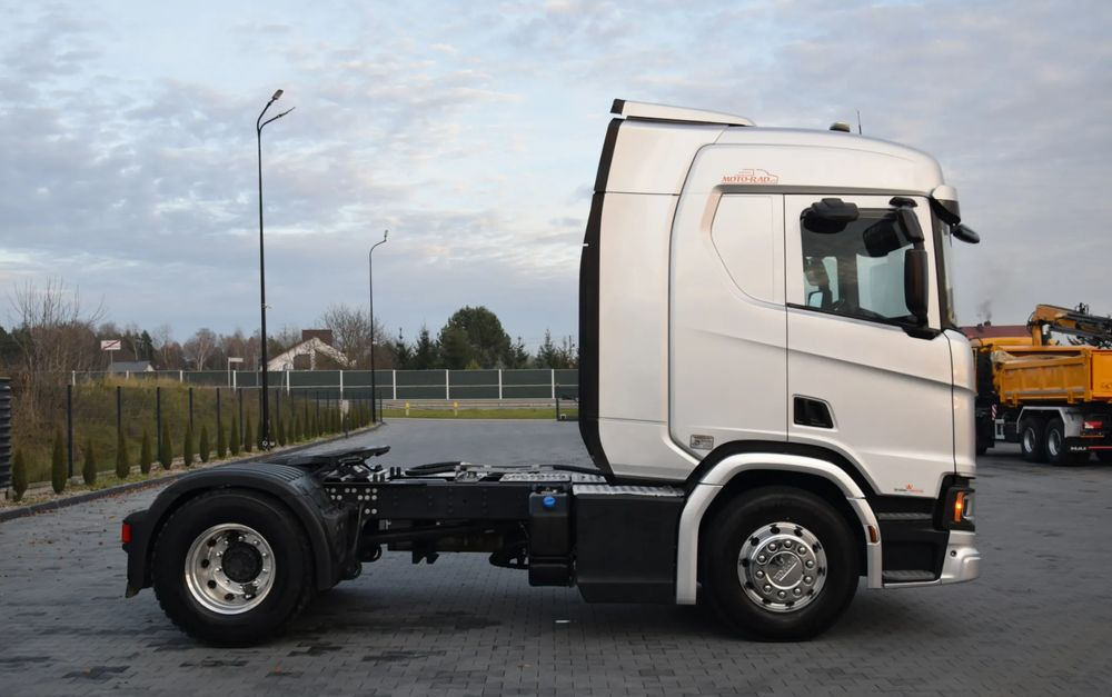 Scania R450 / HYDRAULIKA / RETARDER / ACC / KLIMA / FULL LEDY / ALUFELGI / SERWISOWANA / SPROWADZONA - Vilkikas: foto 4 Scania R450 / HYDRAULIKA / RETARDER / ACC / KLIMA / FULL LEDY / ALUFELGI / SERWISOWANA / SPROWADZONA - Vilkikas: foto 4