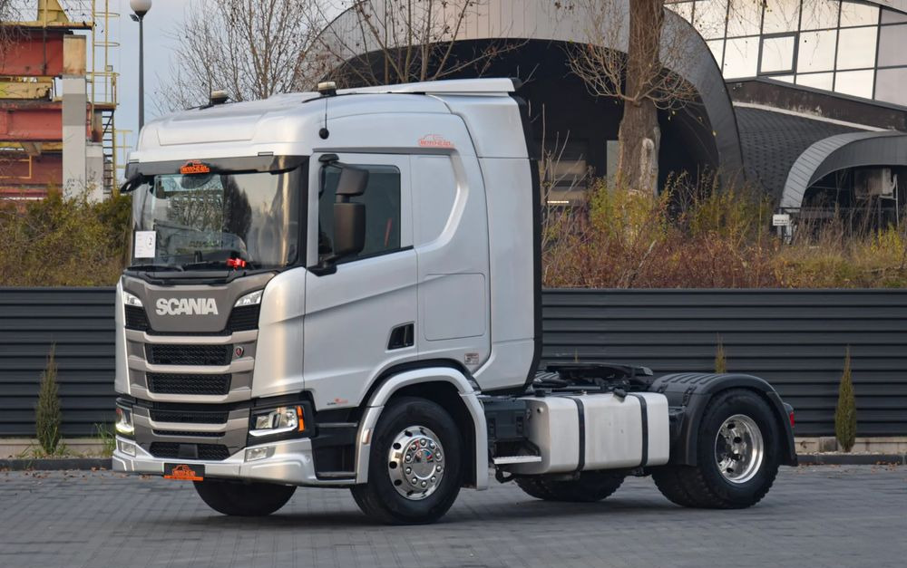 Scania R450 / HYDRAULIKA / RETARDER / ACC / KLIMA / FULL LEDY / ALUFELGI / SERWISOWANA / SPROWADZONA - Vilkikas: foto 1 Scania R450 / HYDRAULIKA / RETARDER / ACC / KLIMA / FULL LEDY / ALUFELGI / SERWISOWANA / SPROWADZONA - Vilkikas: foto 1