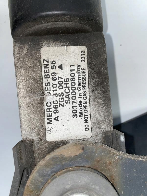 AMORTYZATOR WSPORNIK KABINY ACTROS A9603106955 - Kabinos pakaba - Sunkvežimis: foto 3 AMORTYZATOR WSPORNIK KABINY ACTROS A9603106955 - Kabinos pakaba - Sunkvežimis: foto 3