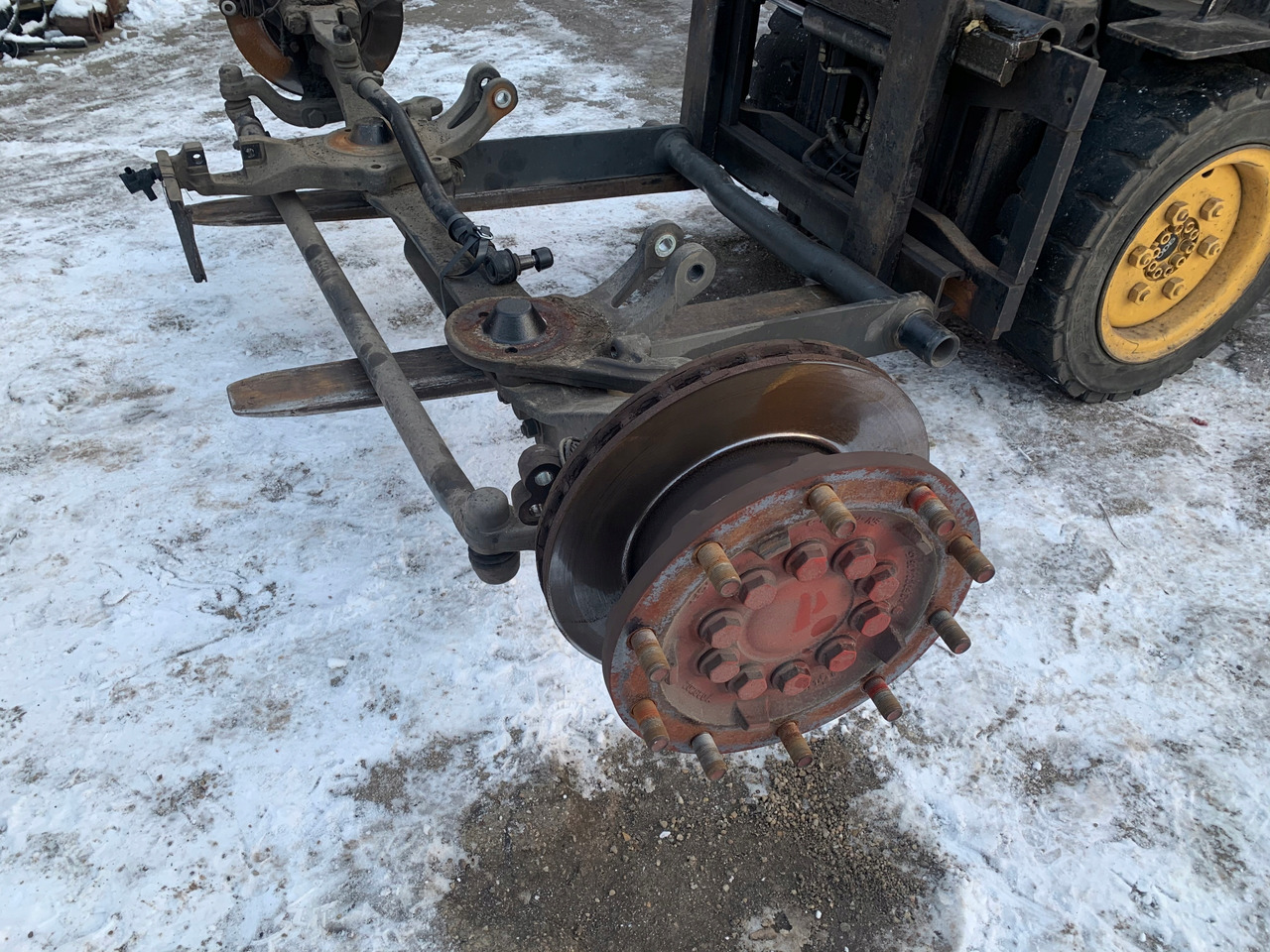 OŚ PRZEDNIA MERCEDES ACTROS MP4 ANTOS F-8.0/C22.5 - Priekinė ašis - Sunkvežimis: foto 3 OŚ PRZEDNIA MERCEDES ACTROS MP4 ANTOS F-8.0/C22.5 - Priekinė ašis - Sunkvežimis: foto 3