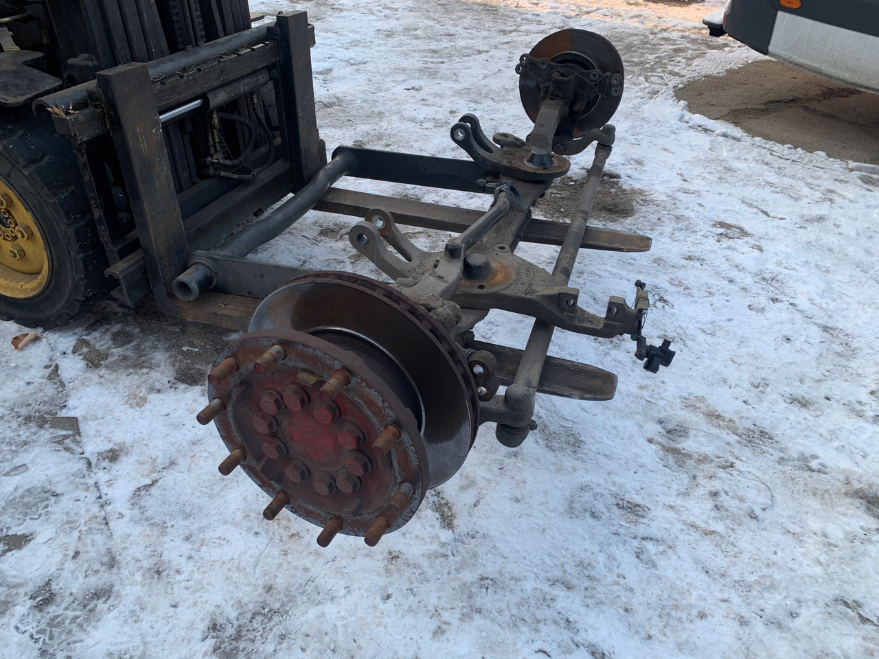 OŚ PRZEDNIA MERCEDES ACTROS MP4 ANTOS F-8.0/C22.5 - Priekinė ašis - Sunkvežimis: foto 4 OŚ PRZEDNIA MERCEDES ACTROS MP4 ANTOS F-8.0/C22.5 - Priekinė ašis - Sunkvežimis: foto 4