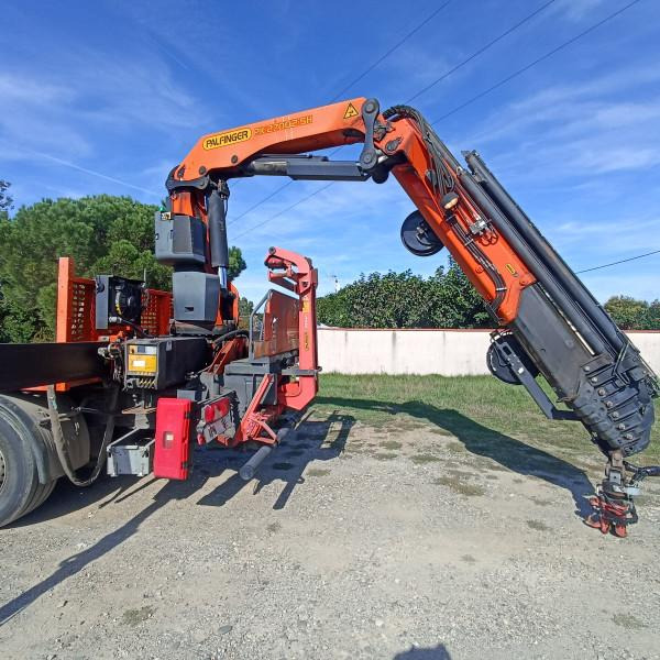 Scania P 410 - Platforminis/ Bortinis sunkvežimis, Sunkvežimis su kranu: foto 4 Scania P 410 - Platforminis/ Bortinis sunkvežimis, Sunkvežimis su kranu: foto 4