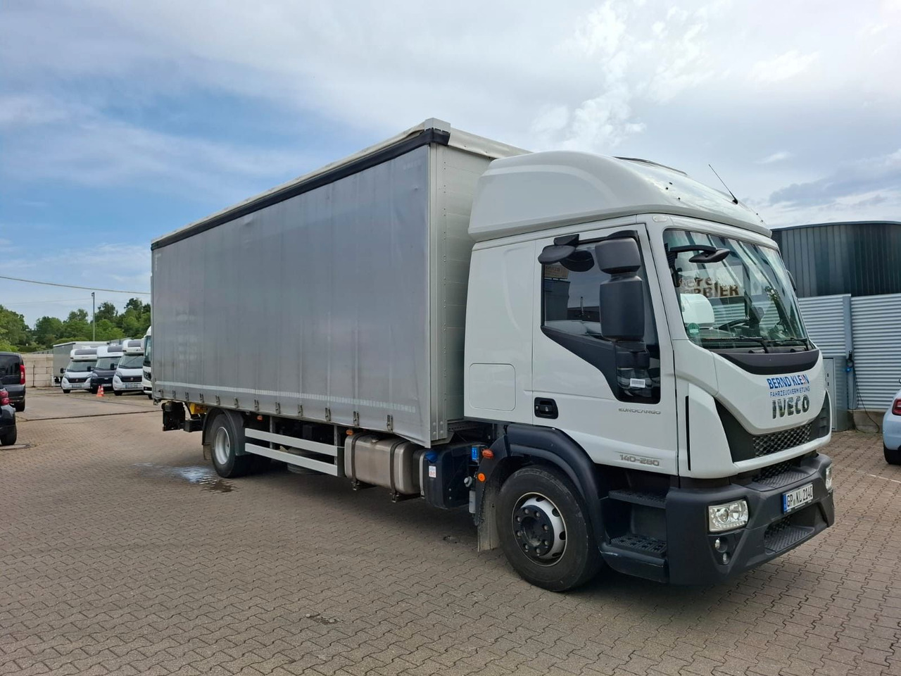 Iveco ML140-280PR, FFH, LBW, Klima, Schiebeplane, AHK - Tentinis sunkvežimis: foto 1 Iveco ML140-280PR, FFH, LBW, Klima, Schiebeplane, AHK - Tentinis sunkvežimis: foto 1