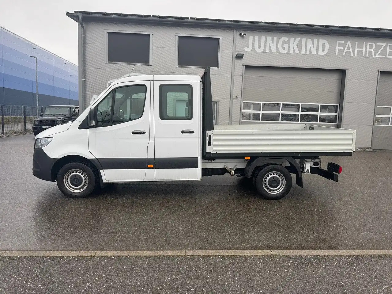 Mercedes-Benz Sprinter 314 CDI Lang DoKa Pritsche Klima AHK - Bortinis automobilis, Komercinis automobilis su dviguba kabina: foto 3 Mercedes-Benz Sprinter 314 CDI Lang DoKa Pritsche Klima AHK - Bortinis automobilis, Komercinis automobilis su dviguba kabina: foto 3