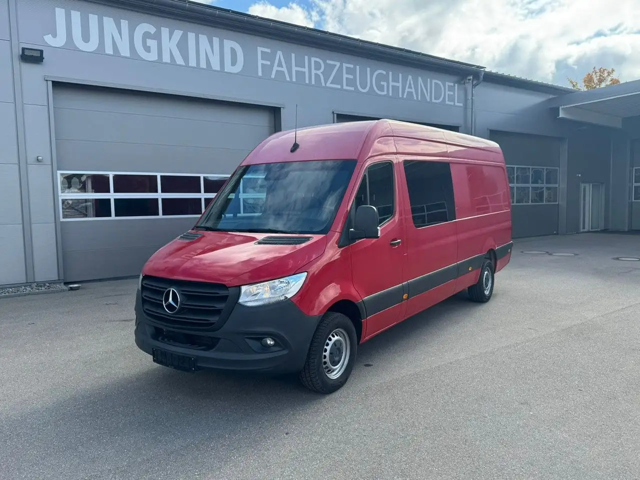 Mercedes-Benz Sprinter 317 CDI Maxi Lang Mixto AHK 3,5t MBUX - Komercinis automobilis su dviguba kabina: foto 1 Mercedes-Benz Sprinter 317 CDI Maxi Lang Mixto AHK 3,5t MBUX - Komercinis automobilis su dviguba kabina: foto 1