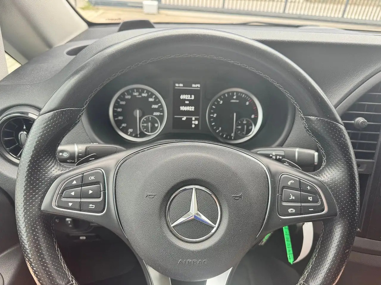 Krovininis mikroautobusas Mercedes-Benz Vito 114 CDI Kompakt Silber Klima Bott: foto 14