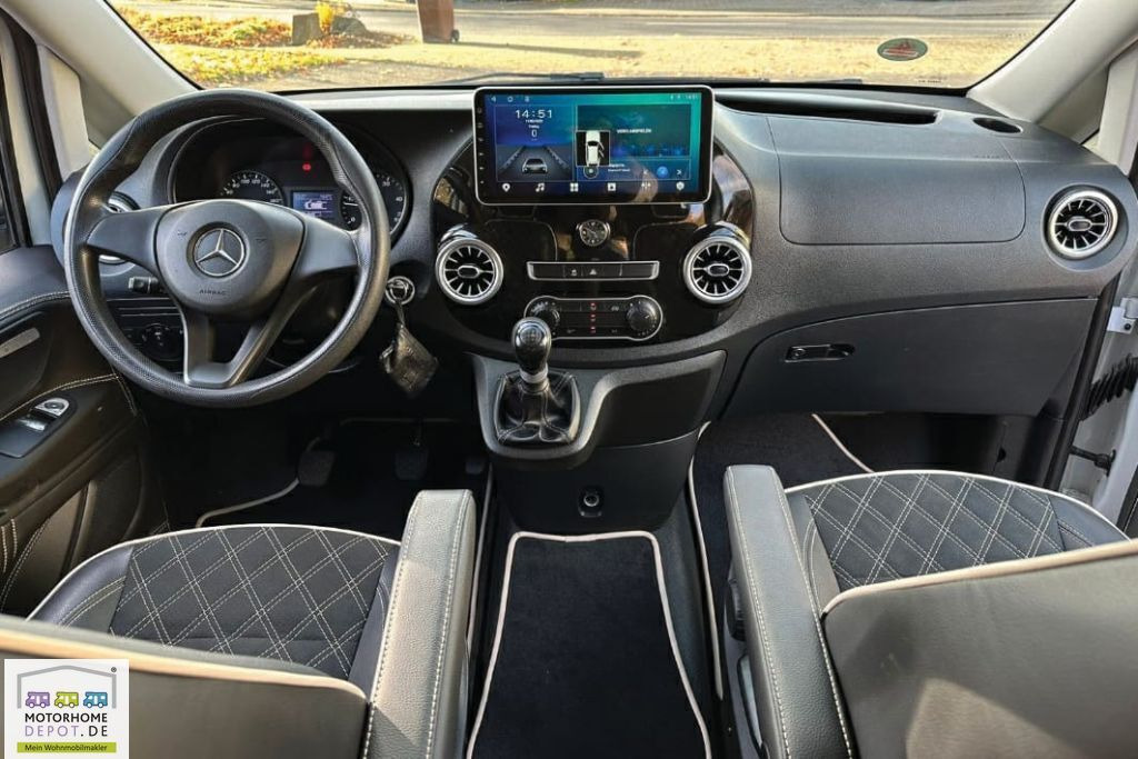 Mercedes-Benz Mercedes Vito Campervan m. Solar & Wechselr. - Mikroautobusas kemperis: foto 5 Mercedes-Benz Mercedes Vito Campervan m. Solar & Wechselr. - Mikroautobusas kemperis: foto 5