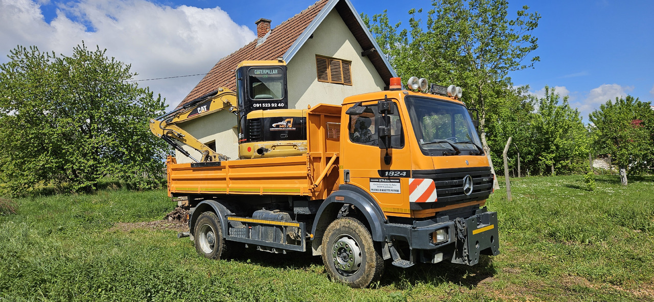 MERCEDES-BENZ 1824 ACTROS SK 4x4 - Savivartis sunkvežimis: foto 3 MERCEDES-BENZ 1824 ACTROS SK 4x4 - Savivartis sunkvežimis: foto 3