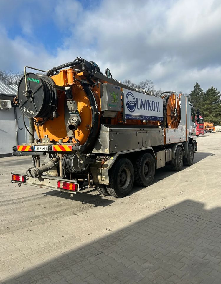 Mercedes-Benz ACTROS 3243 KAISER AQUASTER WUKO - Asenizatorius: foto 4 Mercedes-Benz ACTROS 3243 KAISER AQUASTER WUKO - Asenizatorius: foto 4