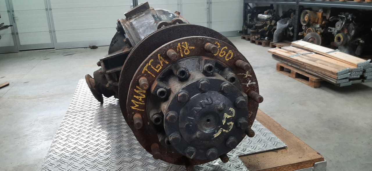 Galinė ašis - Sunkvežimis Gebrauchte MAN TGA 18.360 Hypoidachse, 13 Tonnen, Artikel - Nr. : 81.35010 - 6132: foto 6 Galinė ašis - Sunkvežimis Gebrauchte MAN TGA 18.360 Hypoidachse, 13 Tonnen, Artikel - Nr. : 81.35010 - 6132: foto 6