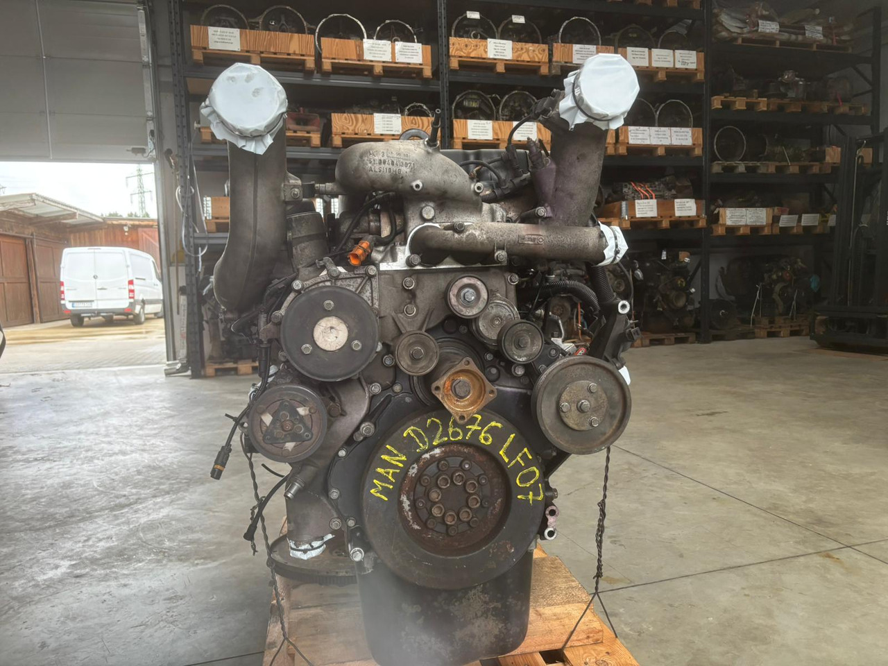 Gebrauchter MAN TGX 26.480 D 2676 LF 07 Motor - Variklis - Sunkvežimis: foto 3 Gebrauchter MAN TGX 26.480 D 2676 LF 07 Motor - Variklis - Sunkvežimis: foto 3