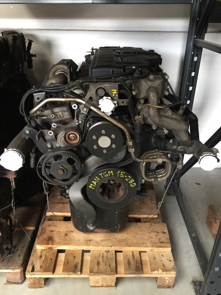 Gebrauchter Motor, MAN TGM 15.280, Motortyp: D 0836 LF 51, Euro 4 - Variklis - Sunkvežimis: foto 1 Gebrauchter Motor, MAN TGM 15.280, Motortyp: D 0836 LF 51, Euro 4 - Variklis - Sunkvežimis: foto 1