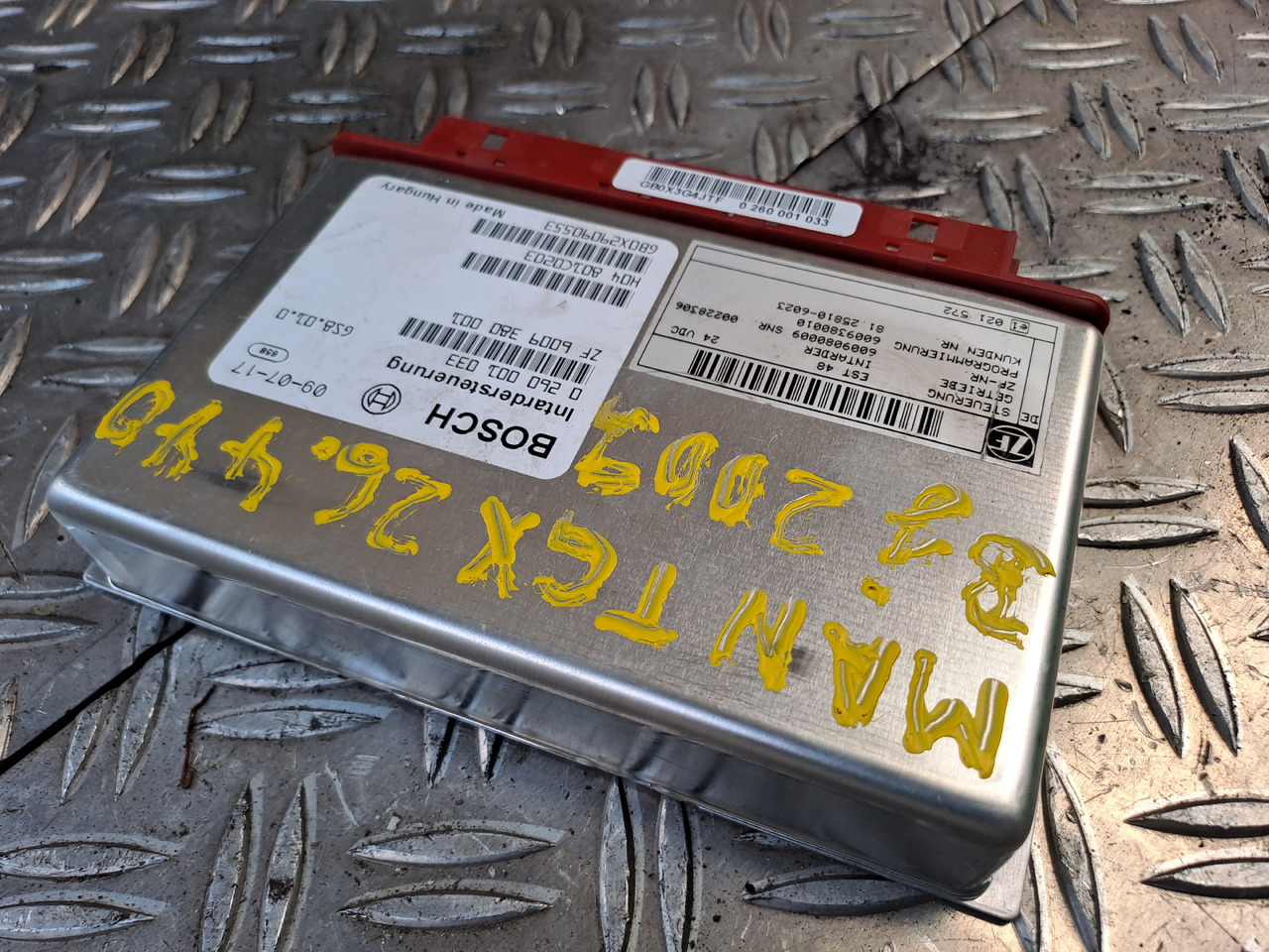 Gebrauchtes MAN TGX 26.440 Steuergerät Intarder, Artikel - Nr.: 81.25810 - 6023 - Valdymo blokas - Sunkvežimis: foto 3 Gebrauchtes MAN TGX 26.440 Steuergerät Intarder, Artikel - Nr.: 81.25810 - 6023 - Valdymo blokas - Sunkvežimis: foto 3