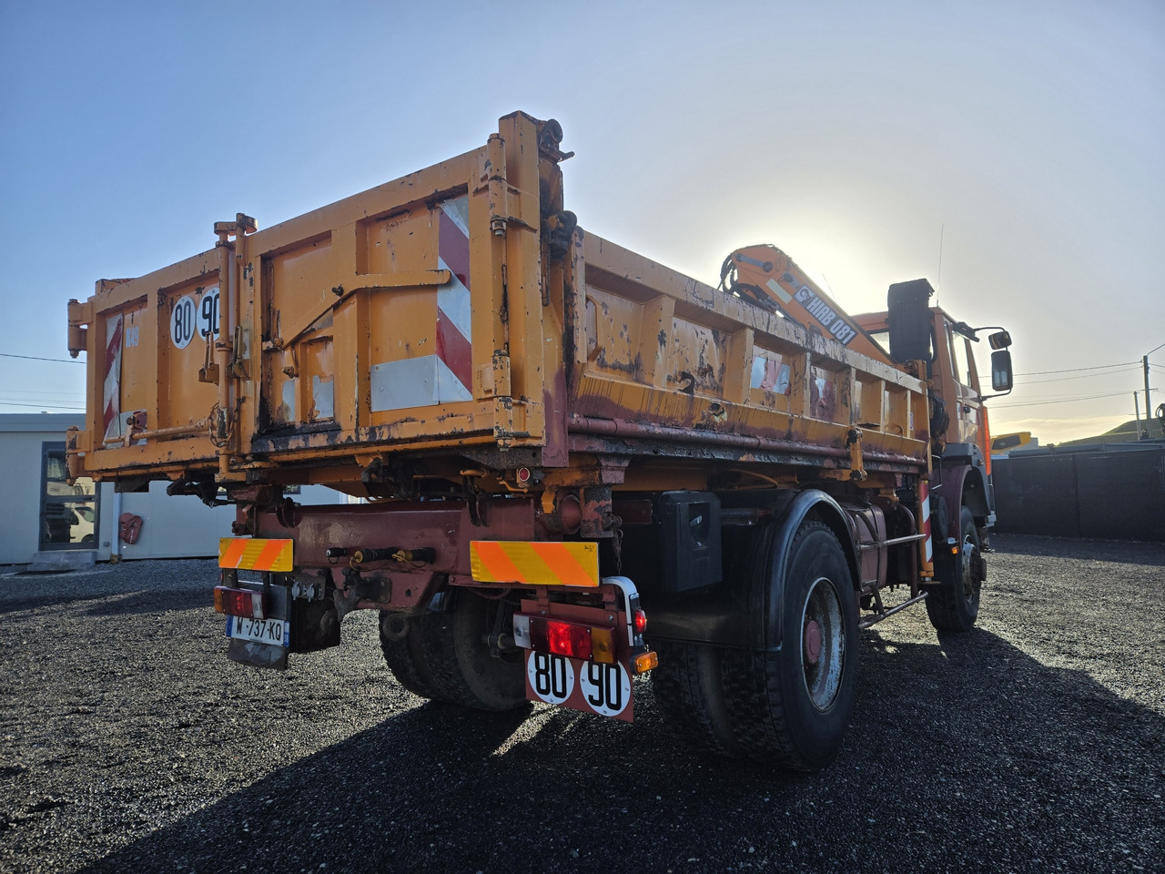 Renault G300 / 4x4 - Savivartis sunkvežimis, Sunkvežimis su kranu: foto 4 Renault G300 / 4x4 - Savivartis sunkvežimis, Sunkvežimis su kranu: foto 4