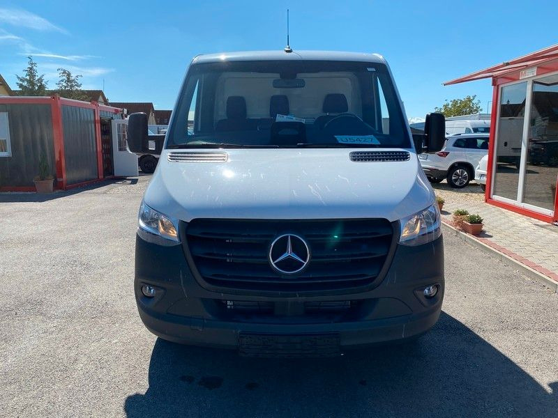 Mercedes-Benz Sprinter 319 Pritsche+Plane 3,5T Anhängelast - Tentinis mikroautobusas: foto 1 Mercedes-Benz Sprinter 319 Pritsche+Plane 3,5T Anhängelast - Tentinis mikroautobusas: foto 1