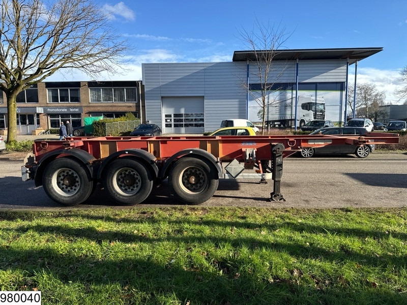 Konteineris-vežimus/ Sukeisti kūną puspriekabė ASCA Chassis 20 ft: foto 7