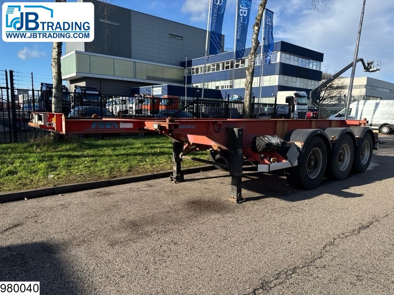 ASCA Chassis 20 ft - Konteineris-vežimus/ Sukeisti kūną puspriekabė: foto 1 ASCA Chassis 20 ft - Konteineris-vežimus/ Sukeisti kūną puspriekabė: foto 1