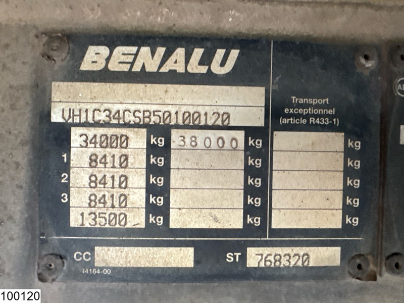 Benalu kipper 25.6 m3 - Savivartis puspriekabė: foto 4 Benalu kipper 25.6 m3 - Savivartis puspriekabė: foto 4