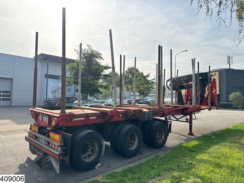 Billaud Chassis Wood transport, Jonsered, Extendable. - Miškovežio puspriekabė: foto 5 Billaud Chassis Wood transport, Jonsered, Extendable. - Miškovežio puspriekabė: foto 5