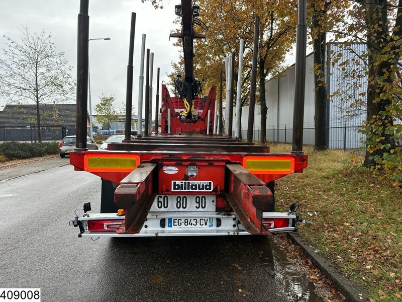 Billaud Chassis Wood transport, Steel suspension, Extendable - Miškovežio puspriekabė: foto 5 Billaud Chassis Wood transport, Steel suspension, Extendable - Miškovežio puspriekabė: foto 5