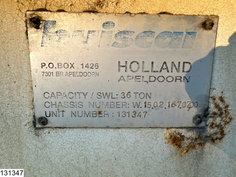 Konteineris-vežimus/ Sukeisti kūną puspriekabė Buiscar HD36 10ft, 20ft, 30ft, 36.000KG: foto 10 Konteineris-vežimus/ Sukeisti kūną puspriekabė Buiscar HD36 10ft, 20ft, 30ft, 36.000KG: foto 10