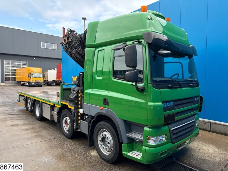 DAF CF 410 8x2, EURO 5, Palfinger, Remote, Retarder - Platforminis/ Bortinis sunkvežimis, Sunkvežimis su kranu: foto 3 DAF CF 410 8x2, EURO 5, Palfinger, Remote, Retarder - Platforminis/ Bortinis sunkvežimis, Sunkvežimis su kranu: foto 3