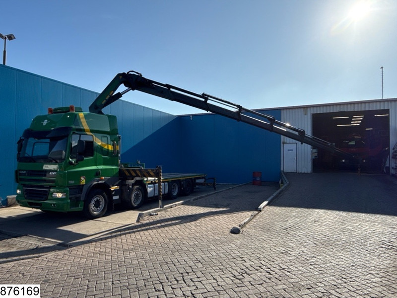 DAF CF 410 8x2, EURO 5, Palfinger, Steerling, Remote,Retarder - Platforminis/ Bortinis sunkvežimis, Sunkvežimis su kranu: foto 3 DAF CF 410 8x2, EURO 5, Palfinger, Steerling, Remote,Retarder - Platforminis/ Bortinis sunkvežimis, Sunkvežimis su kranu: foto 3