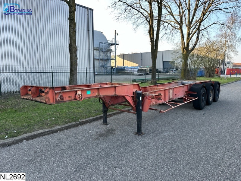 Fruehauf Container 20 FT, Steel suspension - Konteineris-vežimus/ Sukeisti kūną puspriekabė: foto 1 Fruehauf Container 20 FT, Steel suspension - Konteineris-vežimus/ Sukeisti kūną puspriekabė: foto 1