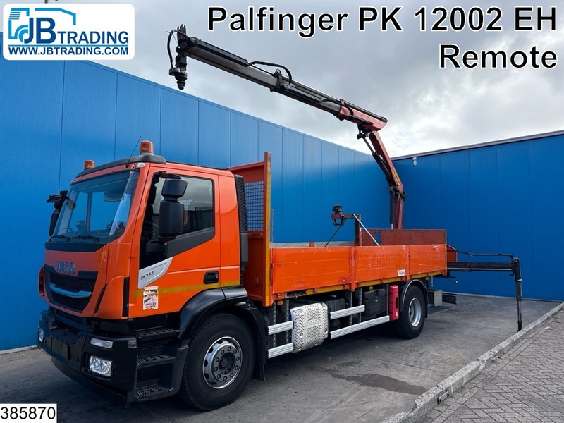 Iveco Stralis 310 EURO 6, Palfinger, Remote, Steel - Platforminis/ Bortinis sunkvežimis, Sunkvežimis su kranu: foto 1 Iveco Stralis 310 EURO 6, Palfinger, Remote, Steel - Platforminis/ Bortinis sunkvežimis, Sunkvežimis su kranu: foto 1