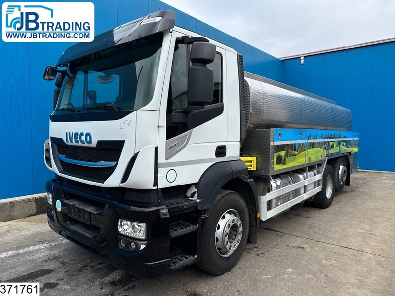 Iveco Stralis 460 6x2, EURO 6, 15,900 litres, Milk, Retarder, Lenk - Autocisterna: foto 1 Iveco Stralis 460 6x2, EURO 6, 15,900 litres, Milk, Retarder, Lenk - Autocisterna: foto 1