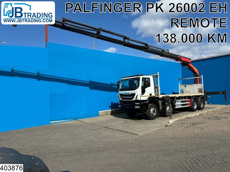 Iveco X-Way 360 8x4, EURO 6, Palfinger, Remote, Steel suspenion - Platforminis/ Bortinis sunkvežimis, Sunkvežimis su kranu: foto 1 Iveco X-Way 360 8x4, EURO 6, Palfinger, Remote, Steel suspenion - Platforminis/ Bortinis sunkvežimis, Sunkvežimis su kranu: foto 1