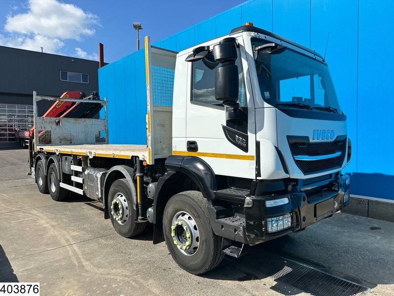Iveco X-Way 360 8x4, EURO 6, Palfinger, Remote, Steel suspenion - Platforminis/ Bortinis sunkvežimis, Sunkvežimis su kranu: foto 3 Iveco X-Way 360 8x4, EURO 6, Palfinger, Remote, Steel suspenion - Platforminis/ Bortinis sunkvežimis, Sunkvežimis su kranu: foto 3