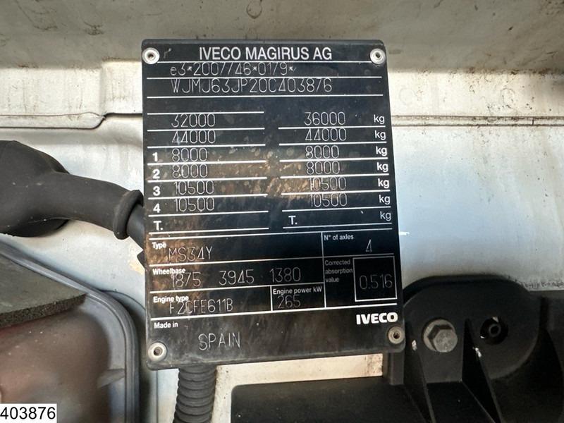 Iveco X-Way 360 8x4, EURO 6, Palfinger, Remote, Steel suspenion lizingą Iveco X-Way 360 8x4, EURO 6, Palfinger, Remote, Steel suspenion: foto 7