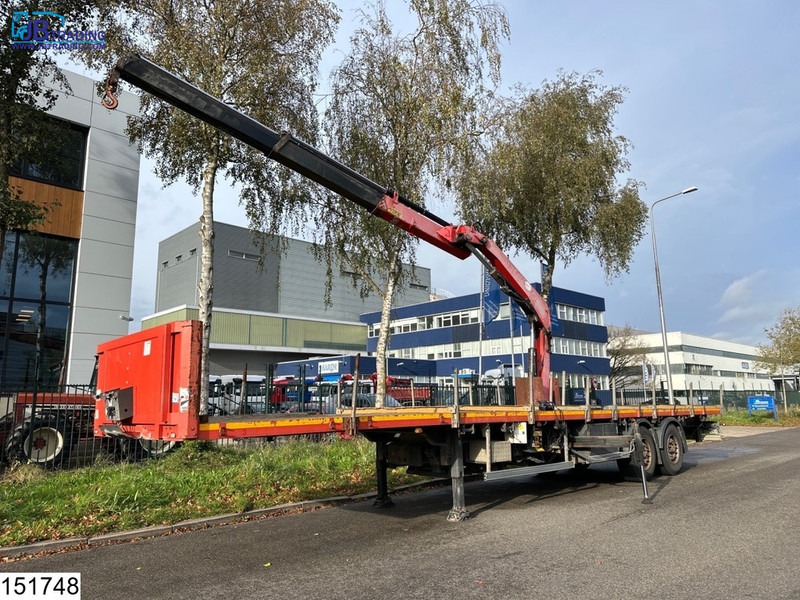 Lecitrailer open laadbak Fassi, Remote - Platforminė/ Bortinė puspriekabė: foto 1 Lecitrailer open laadbak Fassi, Remote - Platforminė/ Bortinė puspriekabė: foto 1