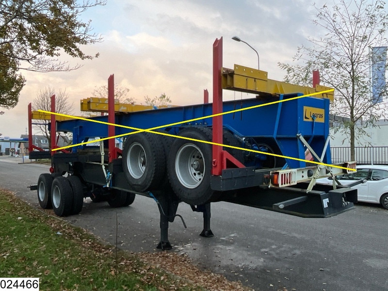 Legras Openlaadbak Wood transport, Steel suspension - Miškovežio puspriekabė: foto 4 Legras Openlaadbak Wood transport, Steel suspension - Miškovežio puspriekabė: foto 4