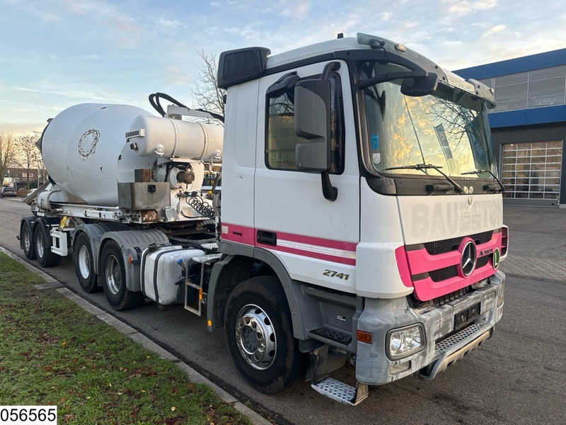 Liebherr Betonmixer 6x4, EURO 5, 10m3 - Betonvežio puspriekabė: foto 4 Liebherr Betonmixer 6x4, EURO 5, 10m3 - Betonvežio puspriekabė: foto 4