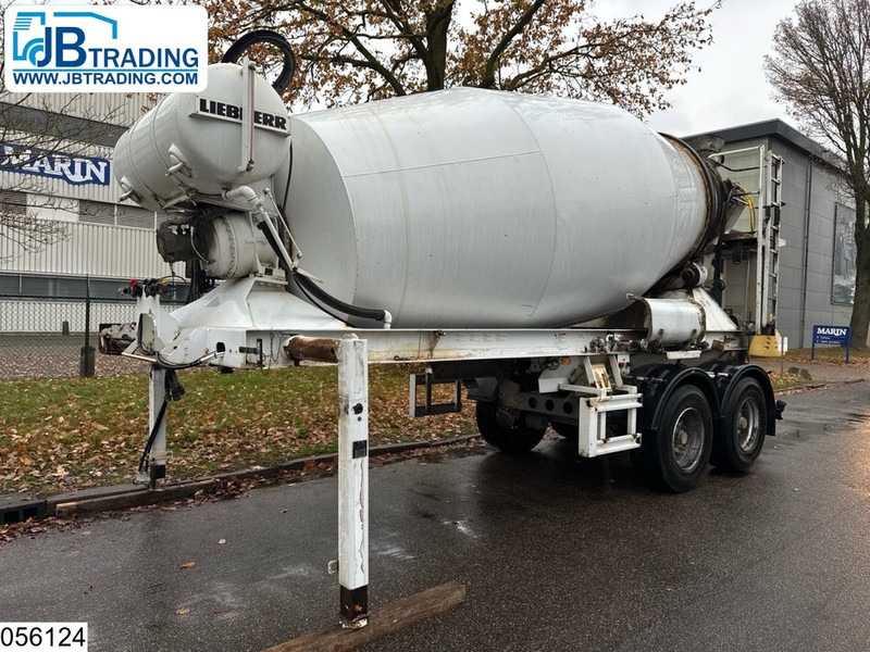 Liebherr Betonmixer Liebherr 10m3 - Betonvežio puspriekabė: foto 1 Liebherr Betonmixer Liebherr 10m3 - Betonvežio puspriekabė: foto 1