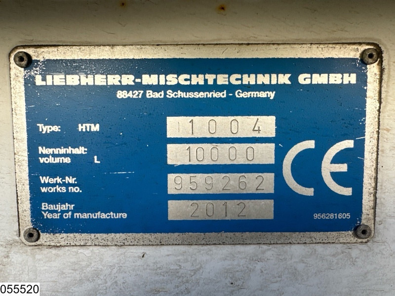 Liebherr Betonmixer Liebherr, 10m3 - Betonvežio puspriekabė: foto 5 Liebherr Betonmixer Liebherr, 10m3 - Betonvežio puspriekabė: foto 5