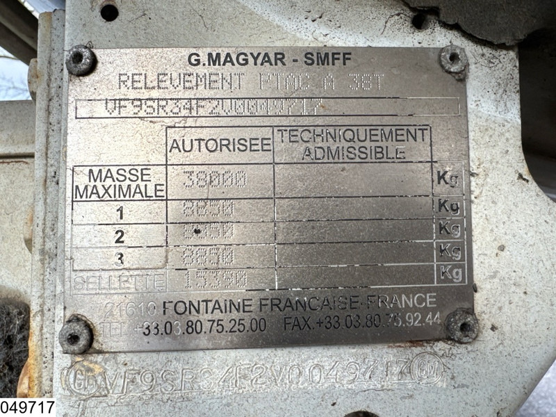 Magyar Bitum 30.000 Liter, 1 Compartment - Puspriekabė cisterna: foto 4 Magyar Bitum 30.000 Liter, 1 Compartment - Puspriekabė cisterna: foto 4