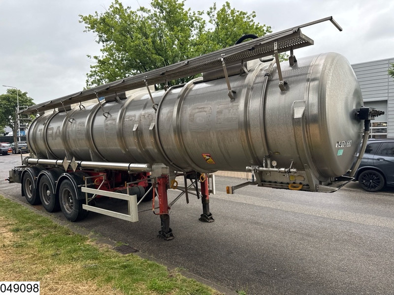 Magyar Chemie 22.500 Liter, 1 Comp - Puspriekabė cisterna: foto 5 Magyar Chemie 22.500 Liter, 1 Comp - Puspriekabė cisterna: foto 5