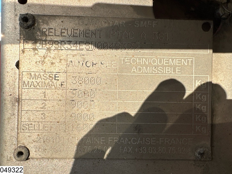 Magyar Food 30000 Liter, 5 Comp - Puspriekabė cisterna: foto 4 Magyar Food 30000 Liter, 5 Comp - Puspriekabė cisterna: foto 4