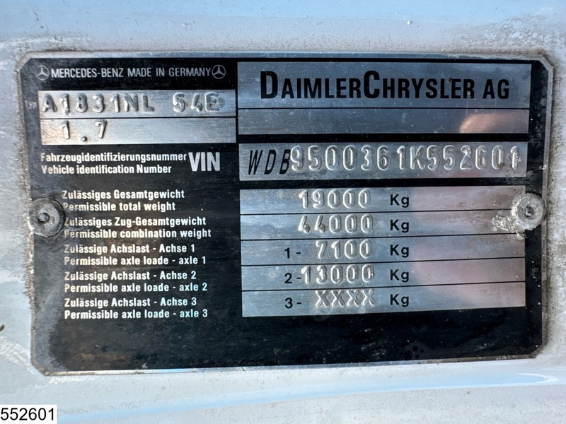 Mercedes-Benz Actros 1831 Palfinger, Remote, Manual lizingą Mercedes-Benz Actros 1831 Palfinger, Remote, Manual: foto 7 Mercedes-Benz Actros 1831 Palfinger, Remote, Manual lizingą Mercedes-Benz Actros 1831 Palfinger, Remote, Manual: foto 7