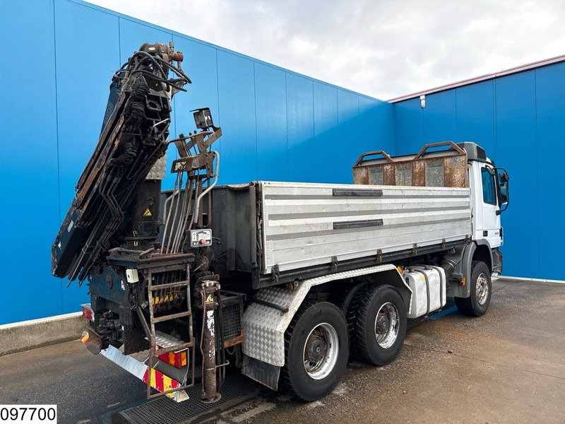 Mercedes-Benz Actros 2636 6x4, EURO 3, HIAB, Telligent 16 - Savivartis sunkvežimis, Sunkvežimis su kranu: foto 2 Mercedes-Benz Actros 2636 6x4, EURO 3, HIAB, Telligent 16 - Savivartis sunkvežimis, Sunkvežimis su kranu: foto 2