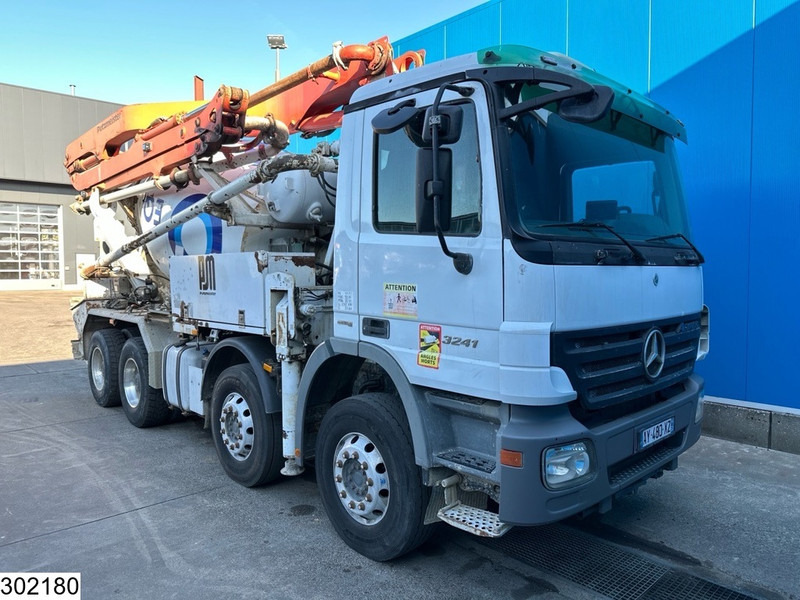 Mercedes-Benz Actros 3241 8x4, PUMI, Putzmeister, 21 MTR, Telligent 16 - Betono siurblys: foto 3 Mercedes-Benz Actros 3241 8x4, PUMI, Putzmeister, 21 MTR, Telligent 16 - Betono siurblys: foto 3
