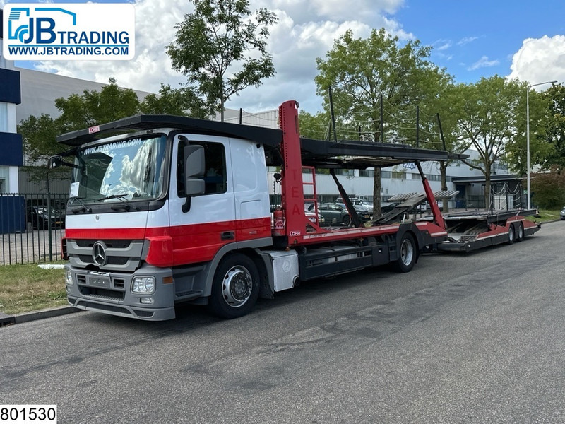 Mercedes-Benz Actros EURO 6, Lohr, Multilohr, retarder, Combi - Autovežis sunkvežimis: foto 1 Mercedes-Benz Actros EURO 6, Lohr, Multilohr, retarder, Combi - Autovežis sunkvežimis: foto 1