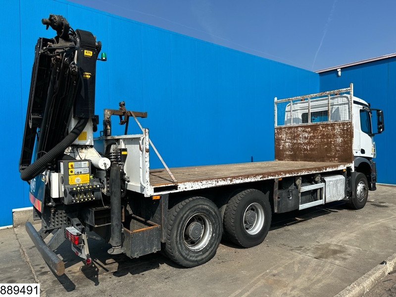 Mercedes-Benz Arocs 2636 6X4, EURO 6, Steel suspension, Palfinger - Platforminis/ Bortinis sunkvežimis, Sunkvežimis su kranu: foto 2 Mercedes-Benz Arocs 2636 6X4, EURO 6, Steel suspension, Palfinger - Platforminis/ Bortinis sunkvežimis, Sunkvežimis su kranu: foto 2