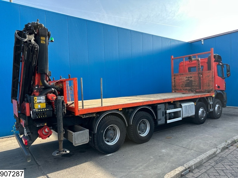 Mercedes-Benz Arocs 3240 8X4, EURO 6, Steel suspension, Palfinger - Platforminis/ Bortinis sunkvežimis, Sunkvežimis su kranu: foto 2 Mercedes-Benz Arocs 3240 8X4, EURO 6, Steel suspension, Palfinger - Platforminis/ Bortinis sunkvežimis, Sunkvežimis su kranu: foto 2