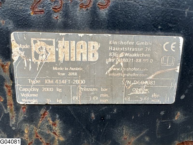 Hiab Pallethaak - Padargas: foto 3 Hiab Pallethaak - Padargas: foto 3
